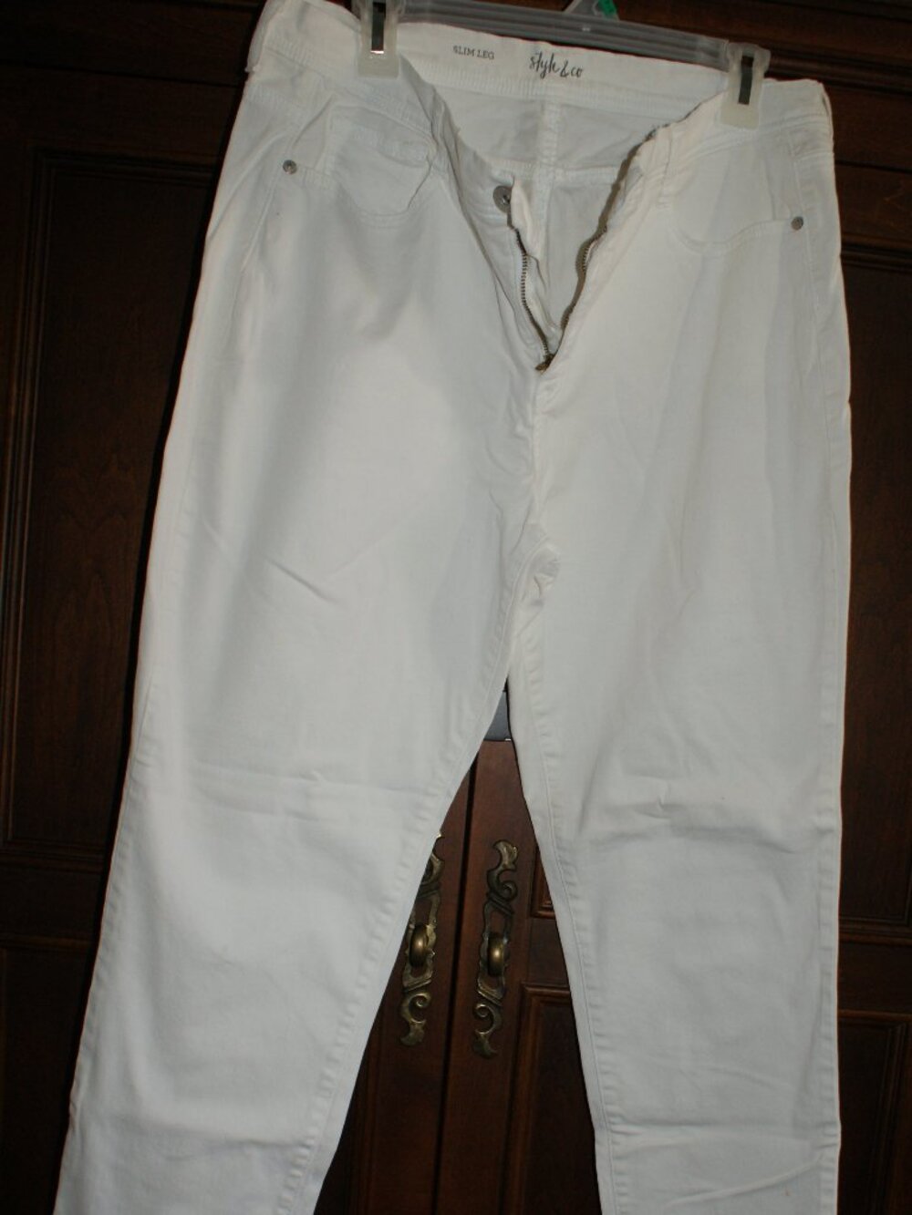 Style & Co White Jeans size 16 Tall/Long - BRAND NEW